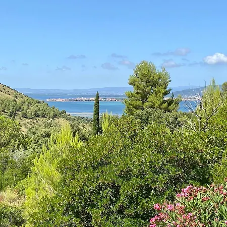 Casa Sul Poggio Pertuso Con Ampia Terrazza Panoramica Sulla Laguna Di Orbetello E Monte Argentario Daire Cala Galera